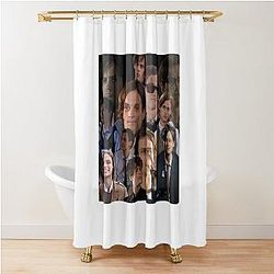 Spencer Reid College Shower Curtain
