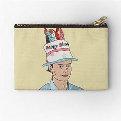 Spencer Reid b-day hat Zipper Pouch