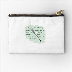 Spencer Reid needle quote zipper pouch