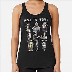 Spencer Reid - Matthew Gray Gubler Funny Racerback Tank Top