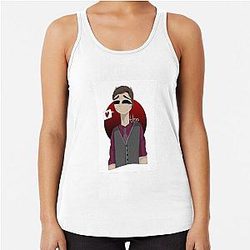 Lover Boy Spencer Reid Racerback Tank Top
