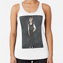 Dr Spencer Reid Racerback Tank Top