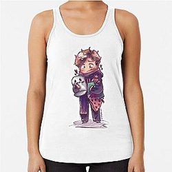 Cute Spencer Reid Racerback Tank Top