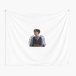 Spencer Reid Sticker Tapestry