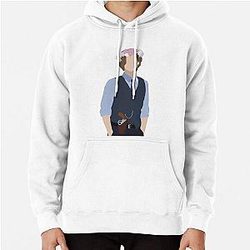 Dr. Spencer Reid Silhouette Flower Crown Pullover Hoodie
