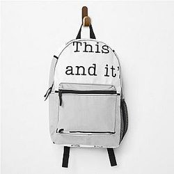 Criminal Minds Spencer Reid Quote This is Doctor's calm and his Backpack