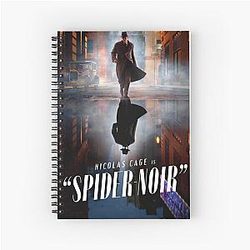 Spider-Noir Detective - Vintage Aesthetic 2026 Notebook