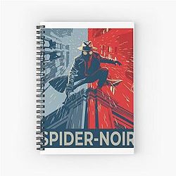 Spider Noir Detective  Vintage Aesthetic 2026 Notebook