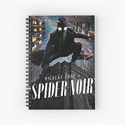 Spider Noir Detective Vintage Comic Aesthetic 2026 Notebook