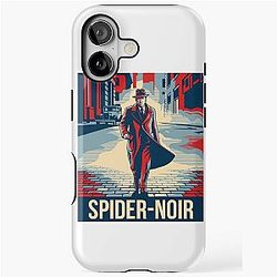 Spider-Noir Detective Vintage Comic Series 2026 iPhone Tough Case