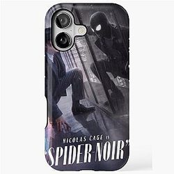 Spider Noir Detective Vintage Comic Aesthetic iPhone Case