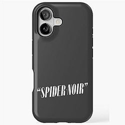 Spider Noire iPhone Tough Case
