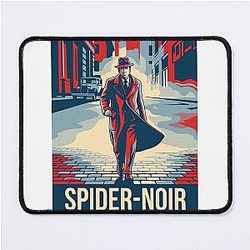 Spider-Noir Detective Vintage Comic Aesthetic Mouse Pad 2026