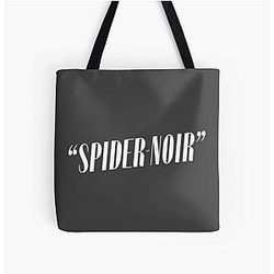 Spider Noir All Over Print Tote Bag