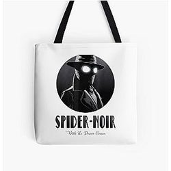 Spider-Noir Detective Vintage Comic Aesthetic 2026 Tote Bag
