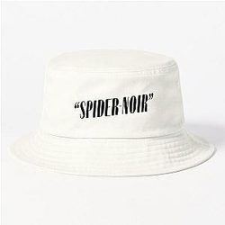 Spider Noir Black Bucket Hat