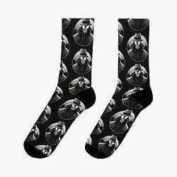 Spider-Verse Black and White Universe Socks