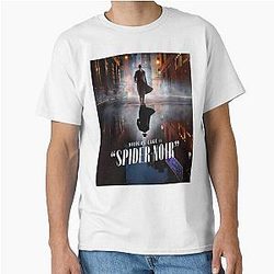Spider Noir Detective Vintage Comic Aesthetic 2026 Classic T Shirt