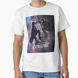 Spider-Noir Detective Vintage Comic Aesthetic 2026 Classic T-Shirt