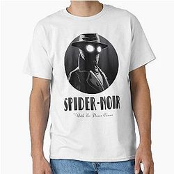 Spider Noir Detective - Vintage Comic Aesthetic Classic T-Shirt 2026