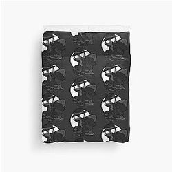 LPS Spider Noir Duvet Cover