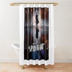 Spider Detective Vintage Comic Aesthetic 2026 Shower Curtain