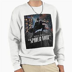 Spider Noir Detective Vintage Comic 2026 Pullover Sweatshirt
