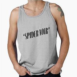 Spider Noir Black Tank Top
