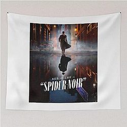 Spider-Noir Detective Vintage Comic Aesthetic Tapestry 2026