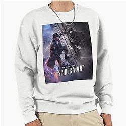 Spider Noir Detective Vintage Comic Aesthetic Pullover Sweatshirt 2026