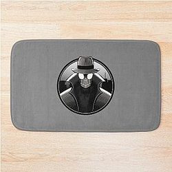Spiderverse Noir Black White Universe Bath Mat