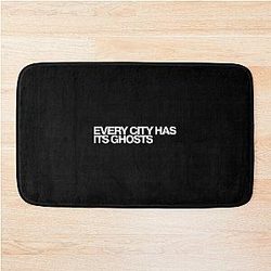 Every City Has Ghosts - Spider Noir Art Bath Mat