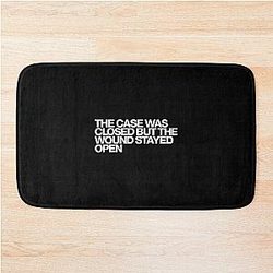 The Case Was Closed But The Wound Stayed Open - Spider Noir Art Bath Mat