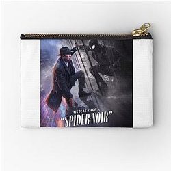 Spider Detective - Vintage Comic Aesthetic Zipper Pouch