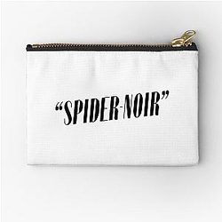 Spider Noir Zipper Pouch
