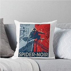 Spider-Noir Detective Vintage Aesthetic 2026 Throw Pillow