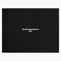 This Town Eats Honest Men - Noir Art Jigsaw Puzzle