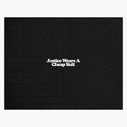Justice Wears a Cheap Suit - Spider Noir Art Jigsaw Puzzle
