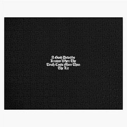 A Good Detective Knows When the Truth Costs More than the Lie - Spider-Noir Art Jigsaw Puzzle