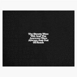 The streets were wet and the answers were always just out of reach - Spider-Noir Art Jigsaw Puzzle