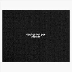 The Night Shift Pays in Bullets - Spider Noir Art Jigsaw Puzzle