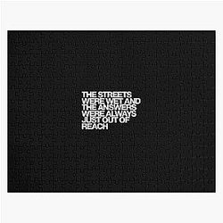 The streets were wet and the answers were always just out of reach - Spider-Noir Art Jigsaw Puzzle