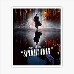 Spider Noir Detective - Vintage Comic Aesthetic 2026 Sticker