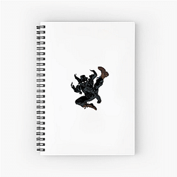 Spider Noir evokes dark vintage aesthetics Spider Noir Notebook