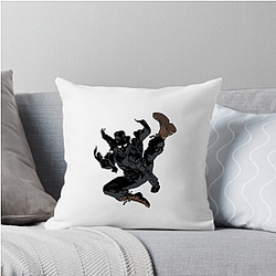Spider Noir evokes dark vintage aesthetics Spider Noir Pillows Cover