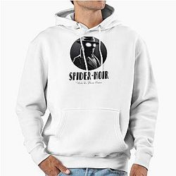 Spider Noir Detective Vintage Comic Aesthetic Hoodie