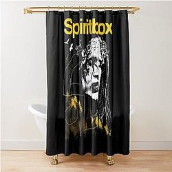 best of spiritbox shower curtain