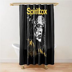 best of spiritbox shower curtain