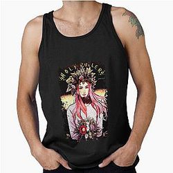 Spirit Box White Letters Tank Top