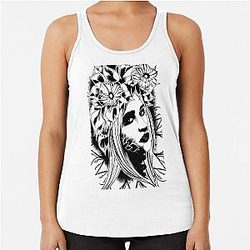 Best of Spiritbox logo Racerback Tank Top